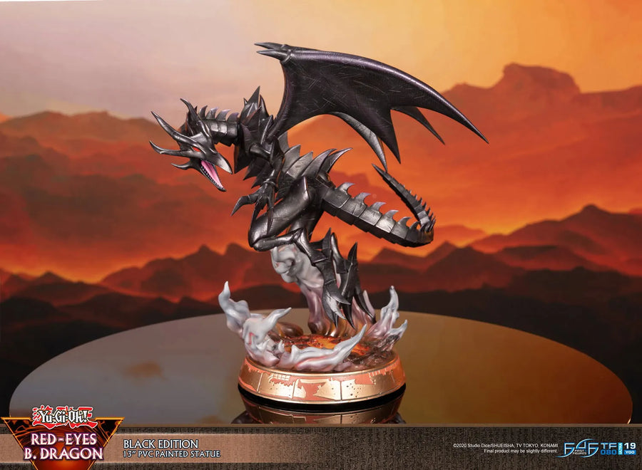 Red Eyes B. Dragon (Black Edition) – First 4 Figures – ActionFigure Brasil