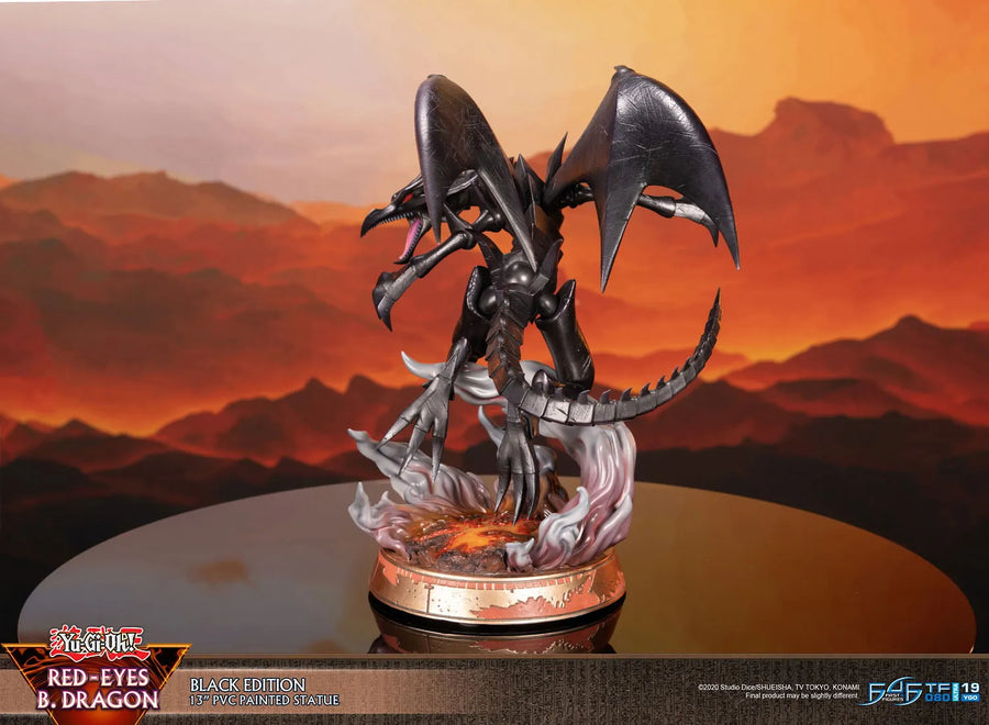 Red Eyes B. Dragon (Black Edition) – First 4 Figures – ActionFigure Brasil