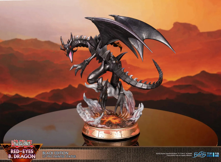 Red Eyes B. Dragon (Black Edition) – First 4 Figures – ActionFigure Brasil