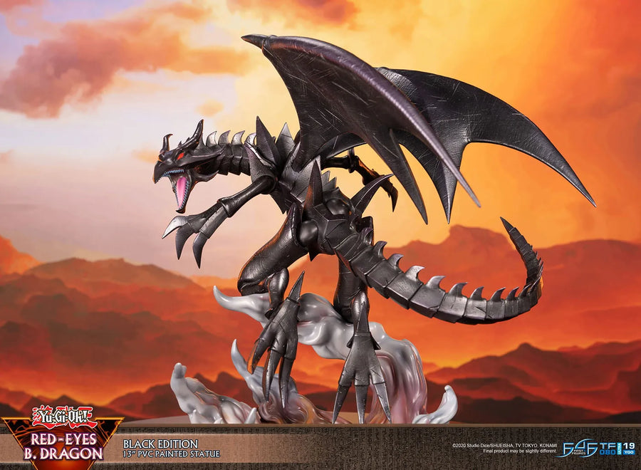 Red Eyes B. Dragon (Black Edition) – First 4 Figures – ActionFigure Brasil