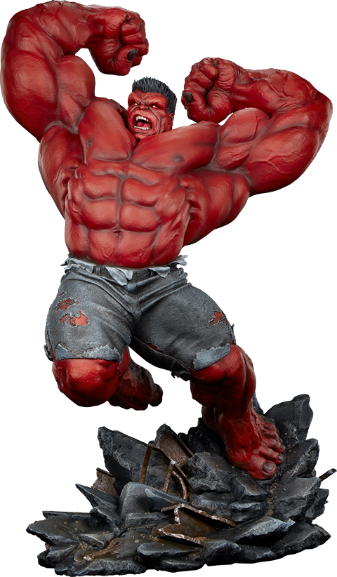 Red Hulk: Thunderbolt Ross - LIMITED EDITION: 750 (Red - Variant) – Sideshow Collectibles – ActionFigure Brasil