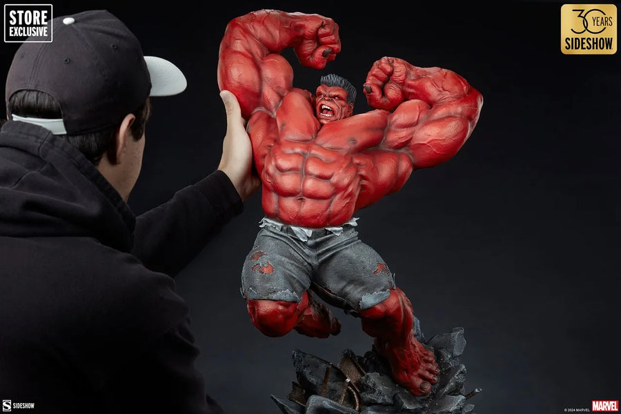 Red Hulk: Thunderbolt Ross - LIMITED EDITION: 750 (Red - Variant) – Sideshow Collectibles – ActionFigure Brasil