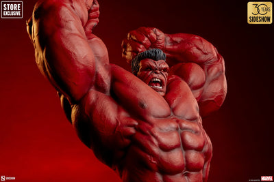 Red Hulk: Thunderbolt Ross - LIMITED EDITION: 750 (Red - Variant) – Sideshow Collectibles – ActionFigure Brasil — detalhe do produto