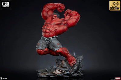 Red Hulk: Thunderbolt Ross - LIMITED EDITION: 750 (Red - Variant) – Sideshow Collectibles – ActionFigure Brasil — acessórios
