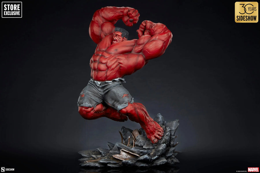 Red Hulk: Thunderbolt Ross - LIMITED EDITION: 750 (Red - Variant) – Sideshow Collectibles – ActionFigure Brasil