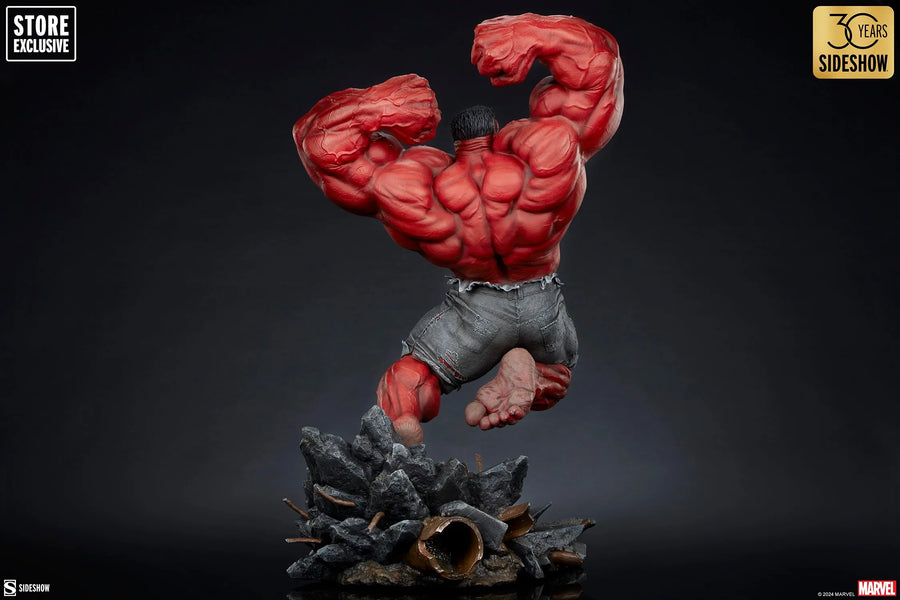 Red Hulk: Thunderbolt Ross - LIMITED EDITION: 750 (Red - Variant) – Sideshow Collectibles – ActionFigure Brasil