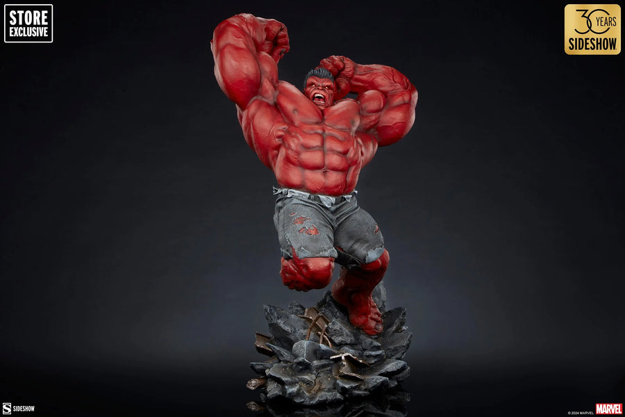 Red Hulk: Thunderbolt Ross - LIMITED EDITION: 750 (Red - Variant) – Sideshow Collectibles – ActionFigure Brasil