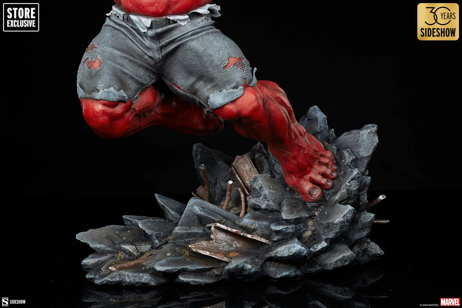 Red Hulk: Thunderbolt Ross - LIMITED EDITION: 750 (Red - Variant) – Sideshow Collectibles – ActionFigure Brasil