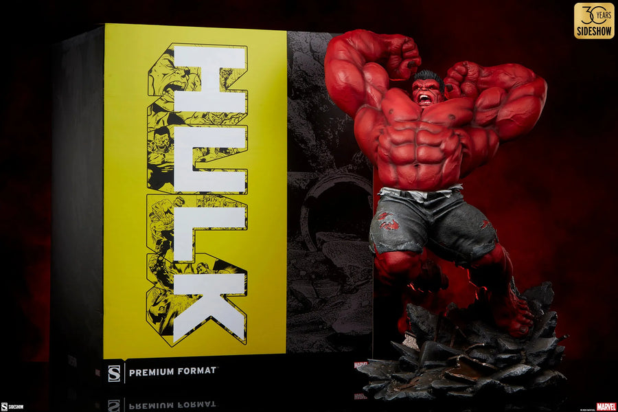 Red Hulk: Thunderbolt Ross - LIMITED EDITION: 750 (Red - Variant) – Sideshow Collectibles – ActionFigure Brasil