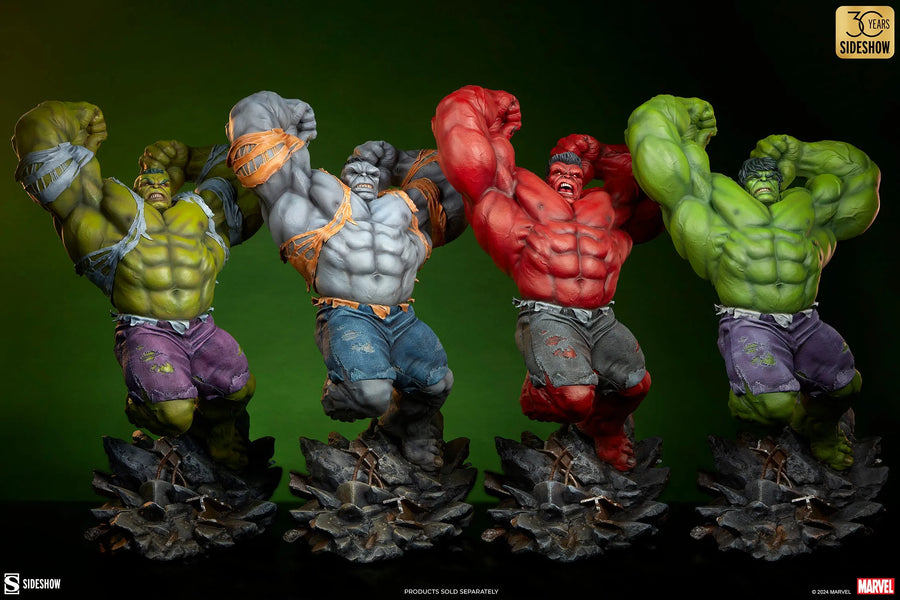 Red Hulk: Thunderbolt Ross - LIMITED EDITION: 750 (Red - Variant) – Sideshow Collectibles – ActionFigure Brasil