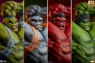 Red Hulk: Thunderbolt Ross - LIMITED EDITION: 750 (Red - Variant) – Sideshow Collectibles – ActionFigure Brasil — acessórios