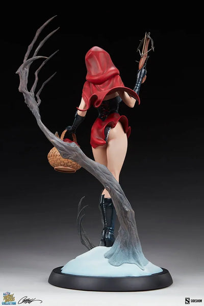 Red Riding Hood - LIMITED EDITION: 4000 (Exclusive) – Sideshow Collectibles – ActionFigure Brasil — ângulo diferente