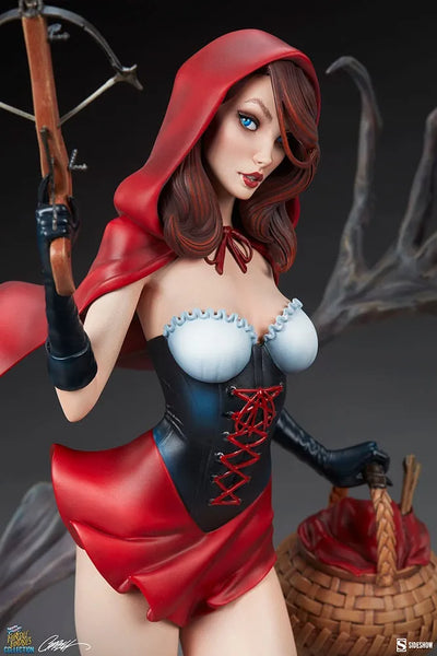 Red Riding Hood - LIMITED EDITION: 4000 (Exclusive) – Sideshow Collectibles – ActionFigure Brasil — embalagem