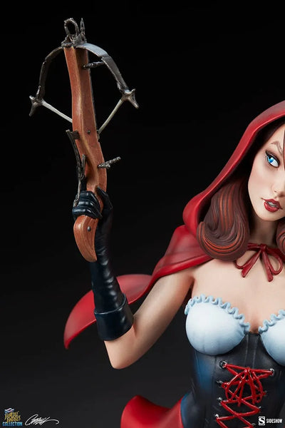 Red Riding Hood - LIMITED EDITION: 4000 (Exclusive) – Sideshow Collectibles – ActionFigure Brasil — com base expositora