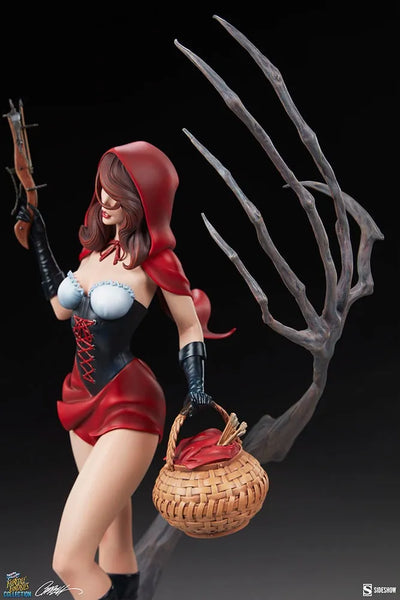 Red Riding Hood - LIMITED EDITION: 4000 (Exclusive) – Sideshow Collectibles – ActionFigure Brasil — ângulo diferente