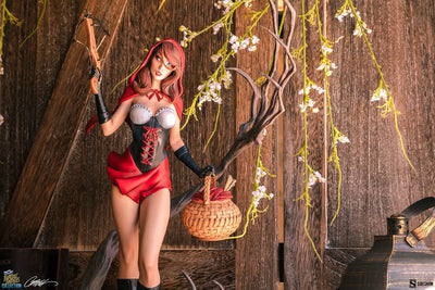 Red Riding Hood - LIMITED EDITION: 4000 (Exclusive) – Sideshow Collectibles – ActionFigure Brasil — ângulo diferente