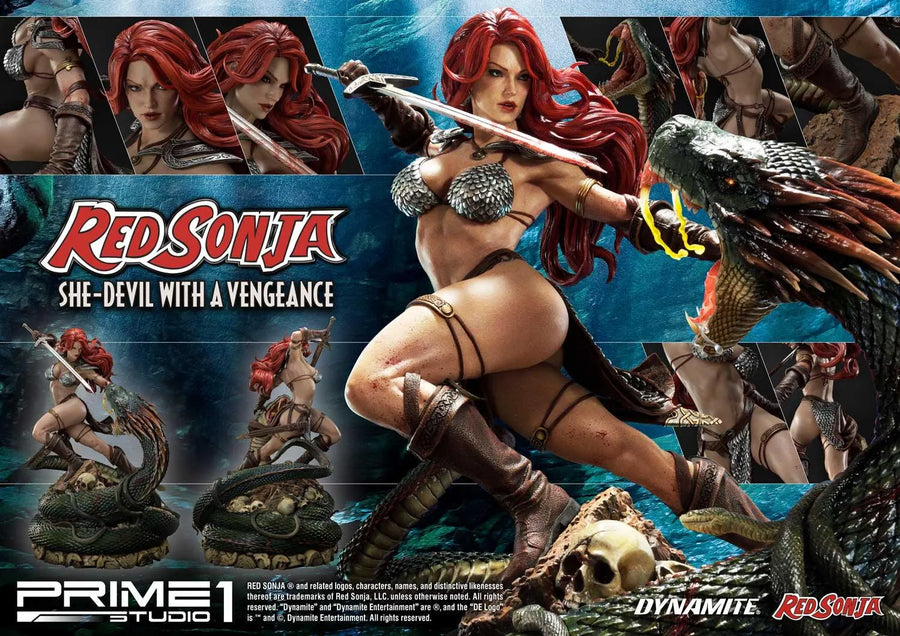 Red Sonja (Regular Version) Red Sonja – Prime1Studio – ActionFigure Brasil