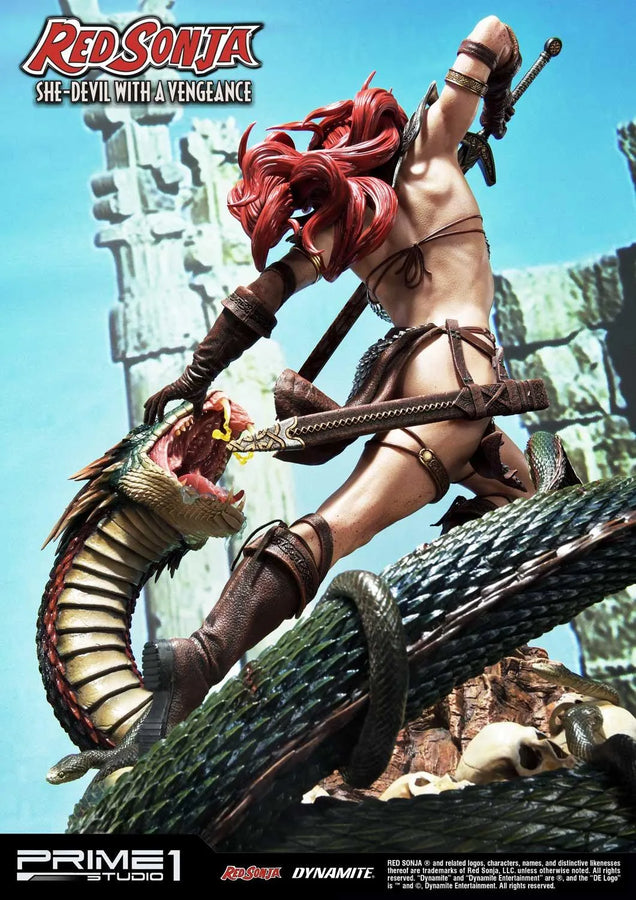 Red Sonja (Regular Version) Red Sonja – Prime1Studio – ActionFigure Brasil
