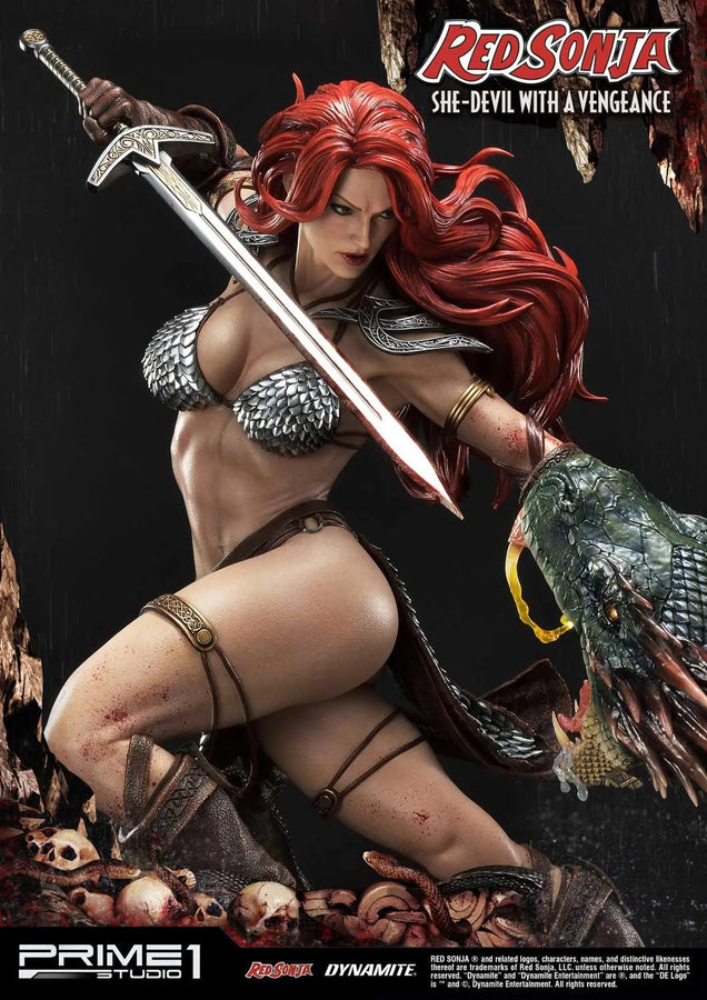 Red Sonja (Regular Version) Red Sonja – Prime1Studio – ActionFigure Brasil