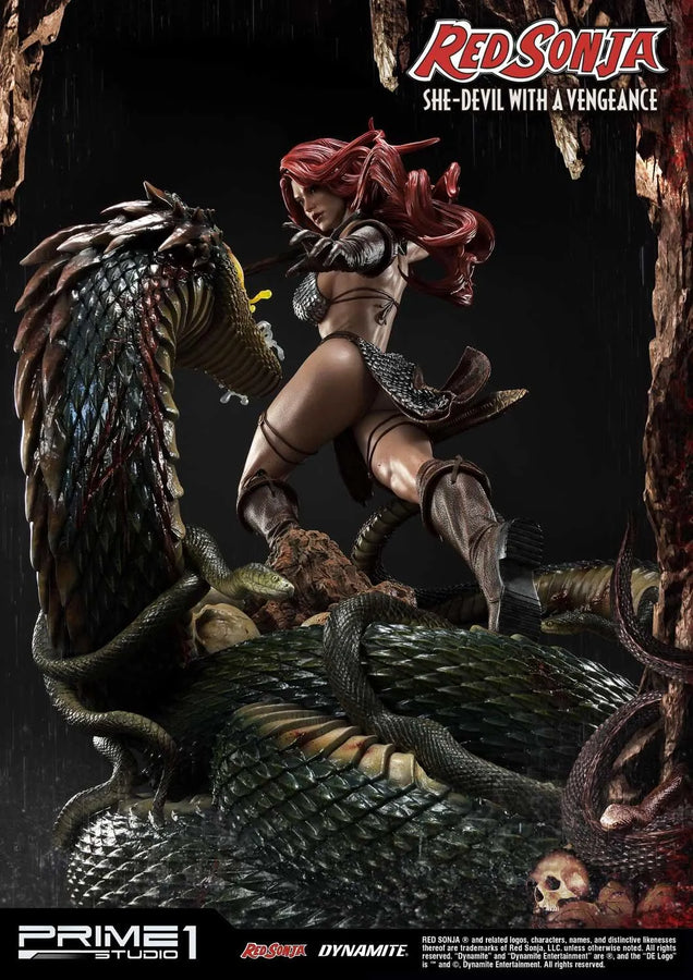 Red Sonja (Regular Version) Red Sonja – Prime1Studio – ActionFigure Brasil