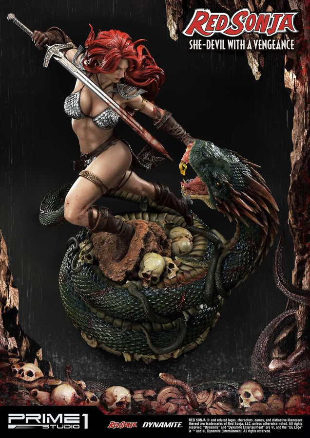 Red Sonja (Regular Version) Red Sonja – Prime1Studio – ActionFigure Brasil
