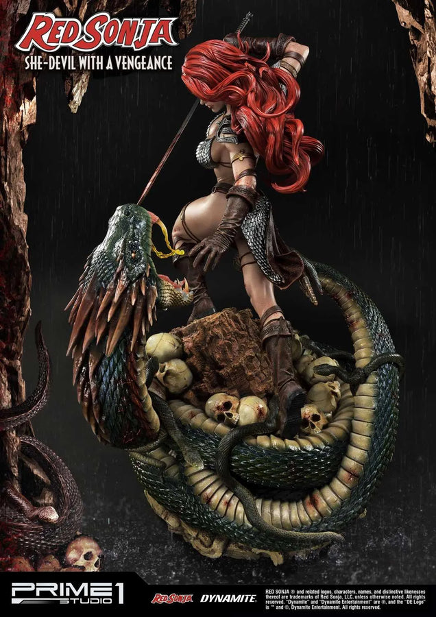 Red Sonja (Regular Version) Red Sonja – Prime1Studio – ActionFigure Brasil
