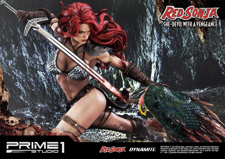 Red Sonja (Regular Version) Red Sonja – Prime1Studio – ActionFigure Brasil