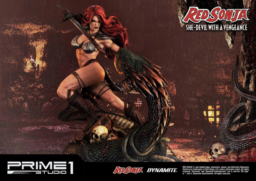Red Sonja (Regular Version) Red Sonja – Prime1Studio – ActionFigure Brasil