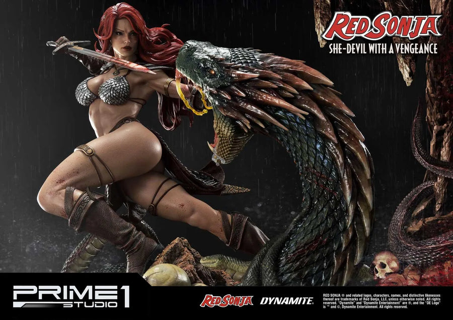 Red Sonja (Regular Version) Red Sonja – Prime1Studio – ActionFigure Brasil