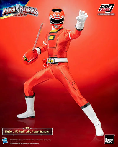 Red Turbo Power Ranger – Threezero – ActionFigure Brasil
