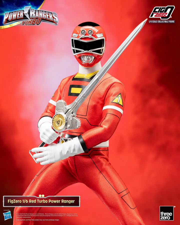 Red Turbo Power Ranger – Threezero – ActionFigure Brasil
