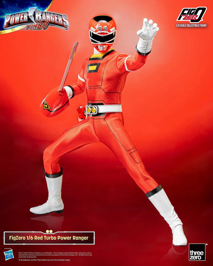 Red Turbo Power Ranger – Threezero – ActionFigure Brasil