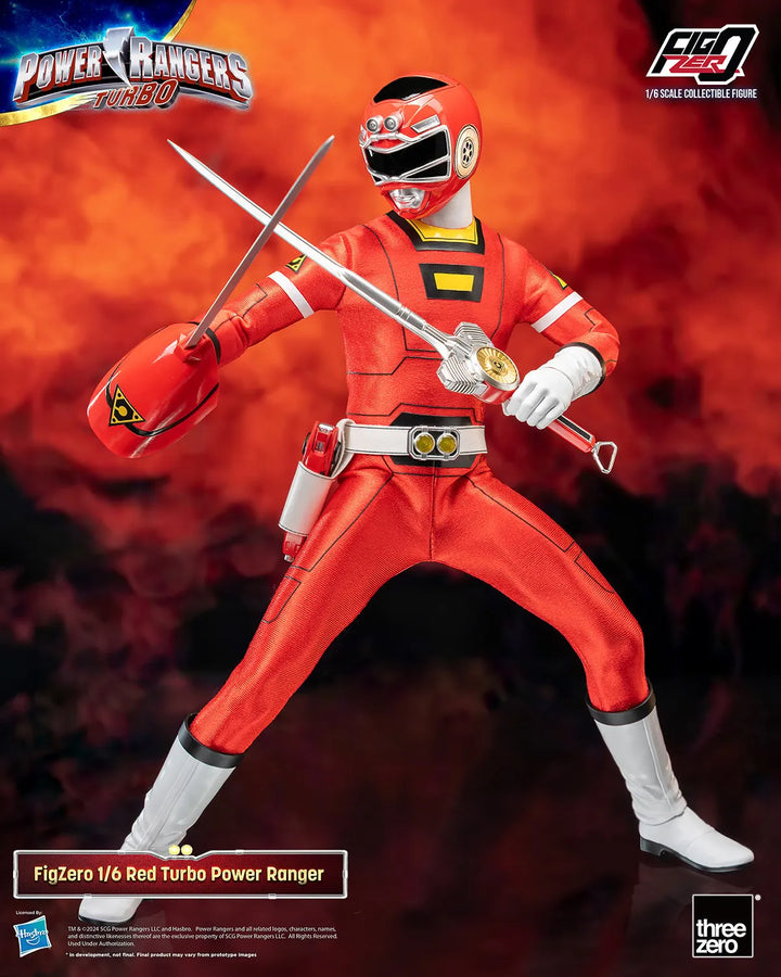 Red Turbo Power Ranger – Threezero – ActionFigure Brasil