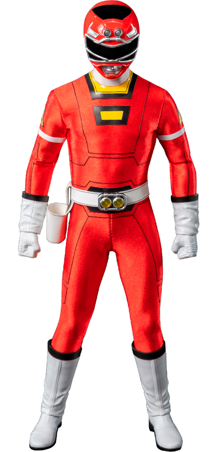 Red Turbo Power Ranger – Threezero – ActionFigure Brasil