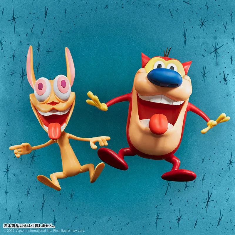Ren and Stimpy / Stimpy J. Cat Ultimate Action Figureㅤ – Super7 – ActionFigureBrasil