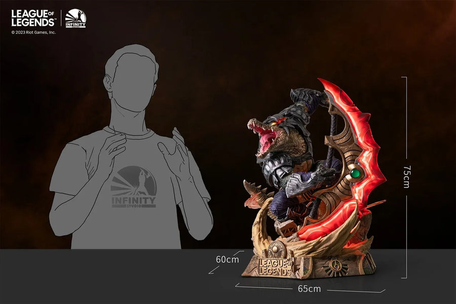 Renekton - The Butcher of the Sands - LIMITED EDITION: 597 – Infinity Studio – ActionFigure Brasil