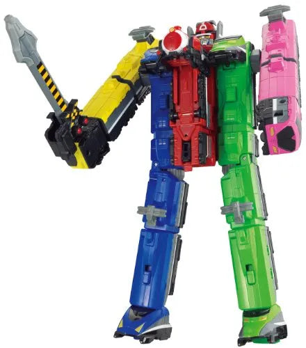 Ressha Sentai ToQger - ToQ-Oh - DX - Ressha Gattai Series - 1-5 (Bandai)ㅤ – Bandai – ActionFigure Brasil