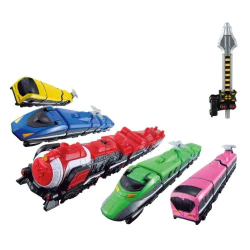 Ressha Sentai ToQger - ToQ-Oh - DX - Ressha Gattai Series - 1-5 (Bandai)ㅤ – Bandai – ActionFigure Brasil