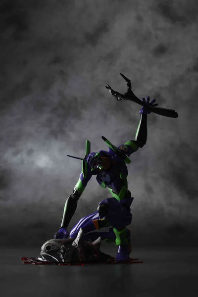 Revoltech Yamaguchi No.100 (NR95) Evangelion Evolution "EVA-01 TEST TYPE"ㅤ – Kaiyodo – ActionFigure Brasil