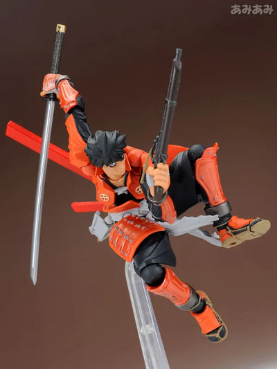 Revoltech Yamaguchi No.125 Drifters Toyohisa Shimazuㅤ – Puella Magi Madoka Magica – ActionFigureBrasil — ângulo diferente