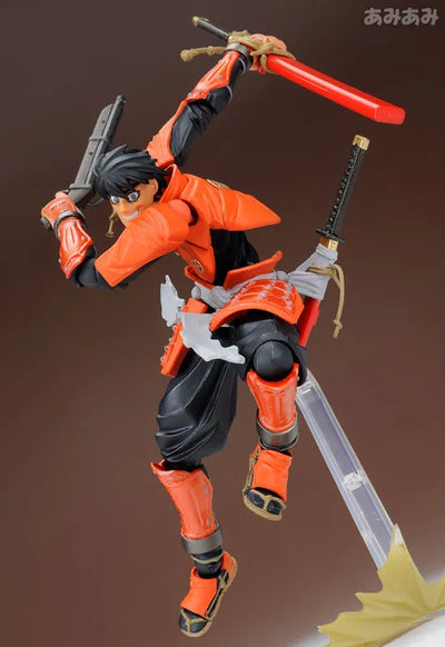 Revoltech Yamaguchi No.125 Drifters Toyohisa Shimazuㅤ – Puella Magi Madoka Magica – ActionFigureBrasil — close
