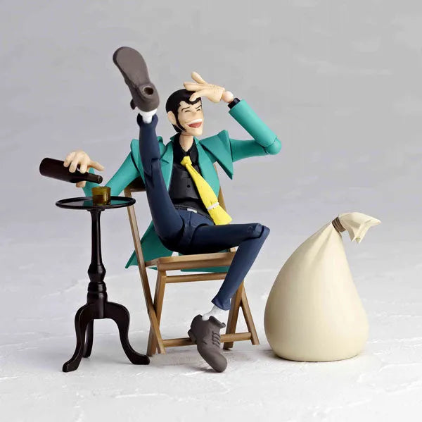 Revoltech Yamaguchi No.129 Lupin the 3rd (TV Anime 1st Series Edition)ㅤ – Kaiyodo – ActionFigure Brasil