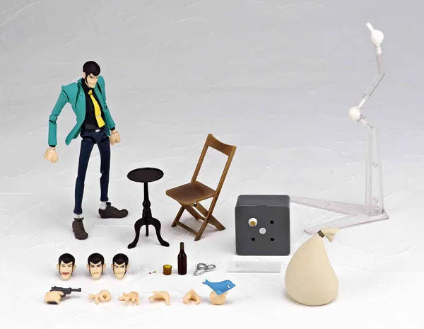 Revoltech Yamaguchi No.129 Lupin the 3rd (TV Anime 1st Series Edition)ㅤ – Kaiyodo – ActionFigure Brasil
