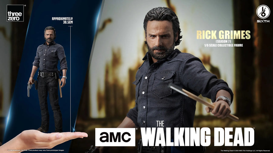 Rick Grimes (Season 7) – Threezero – ActionFigure Brasil
