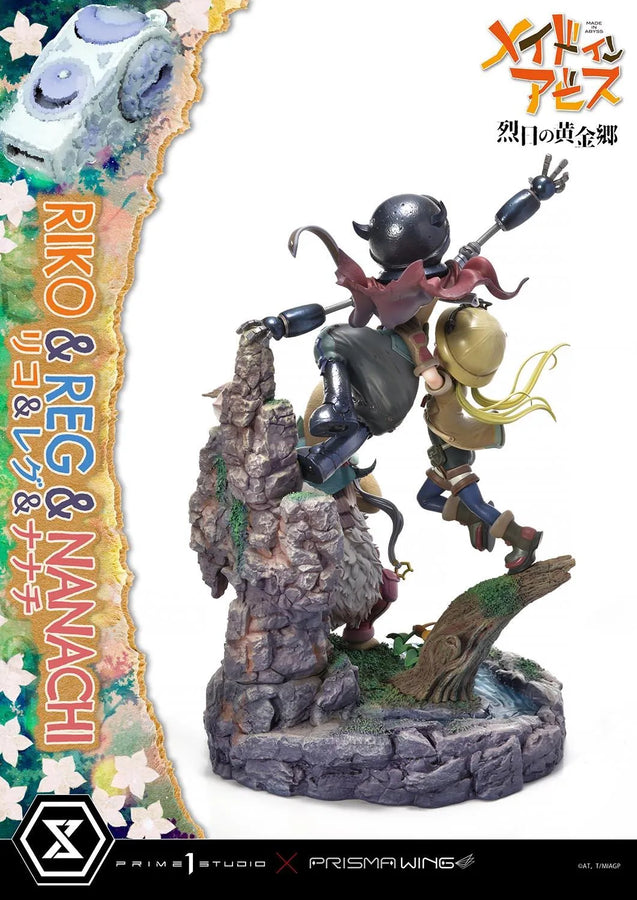 Riko,Reg and Nanachi (Regular Version) MADE IN ABYSS – Prime1Studio – ActionFigure Brasil