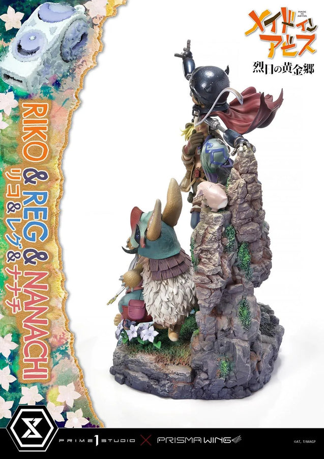 Riko,Reg and Nanachi (Regular Version) MADE IN ABYSS – Prime1Studio – ActionFigure Brasil