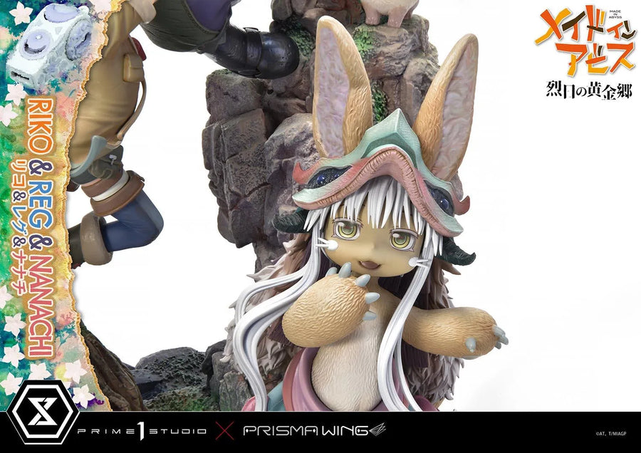 Riko,Reg and Nanachi (Regular Version) MADE IN ABYSS – Prime1Studio – ActionFigure Brasil