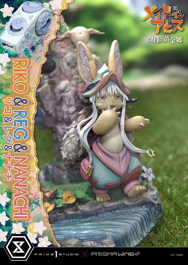 Riko,Reg and Nanachi (Regular Version) MADE IN ABYSS – Prime1Studio – ActionFigure Brasil