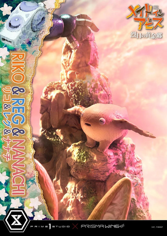 Riko,Reg and Nanachi (Regular Version) MADE IN ABYSS – Prime1Studio – ActionFigure Brasil