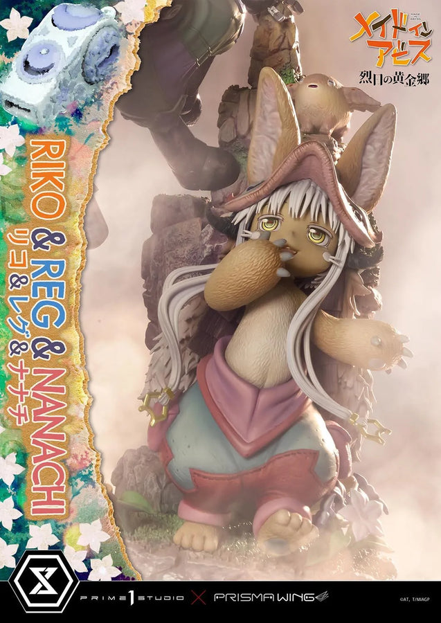 Riko,Reg and Nanachi (Regular Version) MADE IN ABYSS – Prime1Studio – ActionFigure Brasil